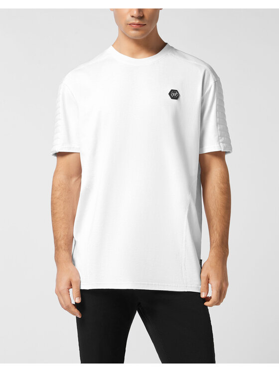 PHILIPP PLEIN PHILIPP PLEIN Tričko 27127 Biela Regular Fit