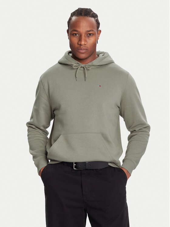Tommy Jeans Tommy Jeans Bluză DM0DM20742 Verde Relaxed Fit