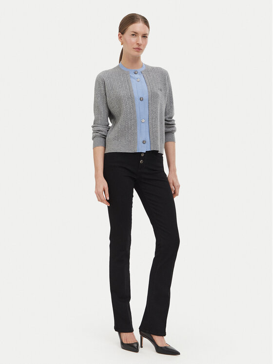 Liu Jo Liu Jo Ζακέτα WF6108 MA88R Γκρι Regular Fit