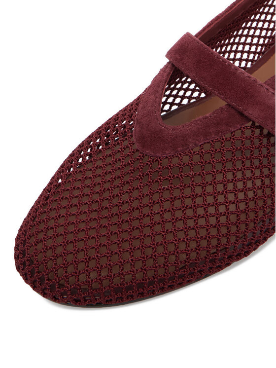 Badura Badura Ballerinas MIMOSA-SLT-24067P-52 Dunkelrot
