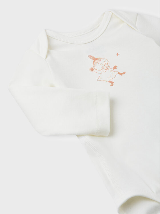 Reima Reima Комплект боди и панталон MOOMIN Dyrbaraste 5200067A Бежов Regular Fit