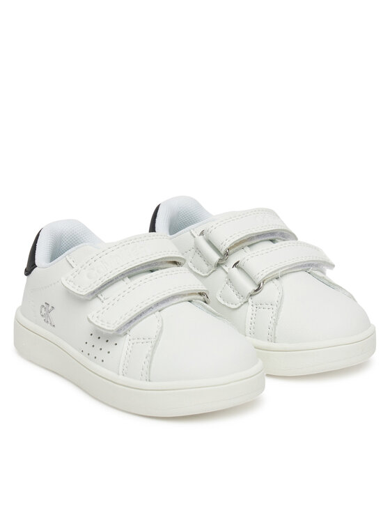Calvin Klein Jeans Calvin Klein Jeans Sneakersy Low Cut Velcro Sneaker V1X9-82074-1355 M Biały