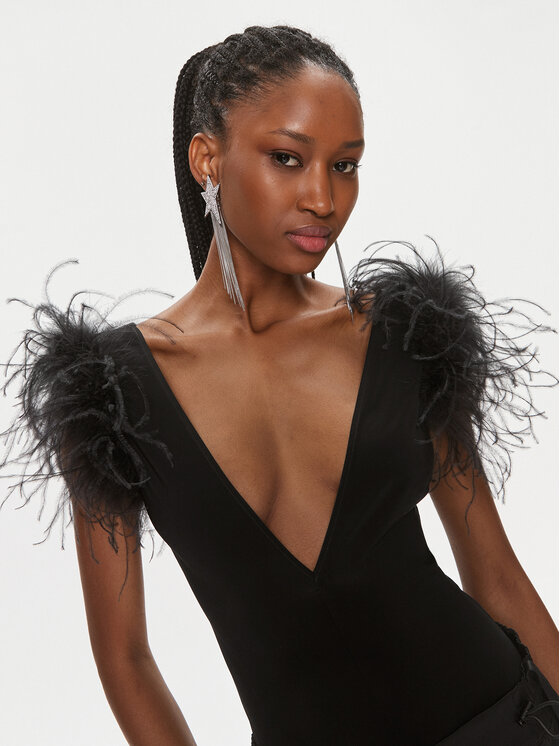 PINKO Pinko Body Buttafuoco Body. 102836 A1JQ Schwarz Slim Fit