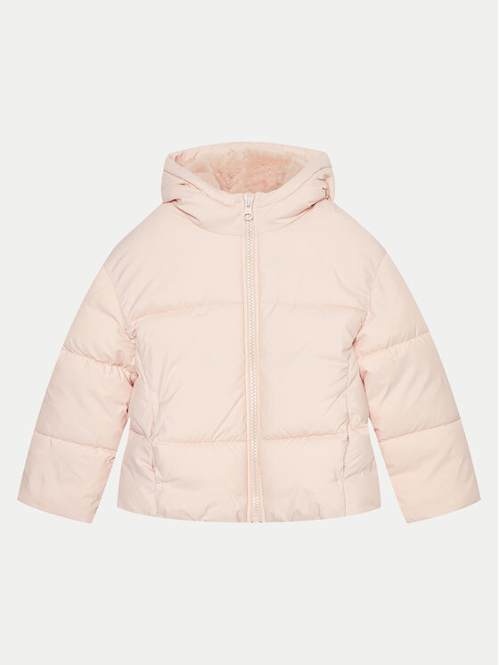 United Colors Of Benetton Kurtka zimowa 2SJ1CN05D Różowy Regular Fit