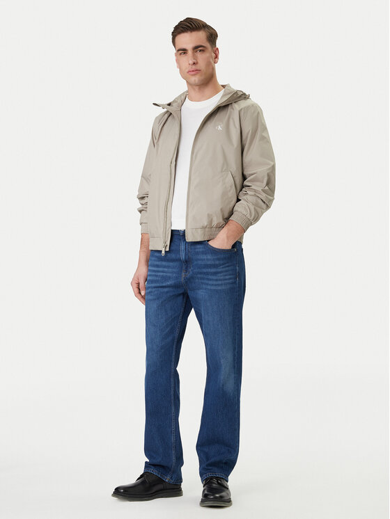 Calvin Klein Jeans Calvin Klein Jeans Větrovka Harrington LV04RF521G Béžová Regular Fit