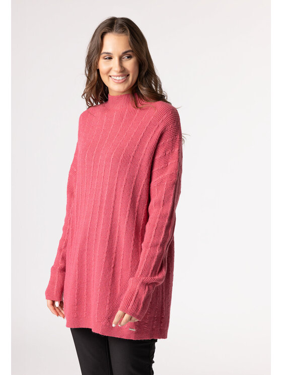QUIOSQUE QUIOSQUE Svetr Quiosque 6NL002543 Růžová Regular Fit