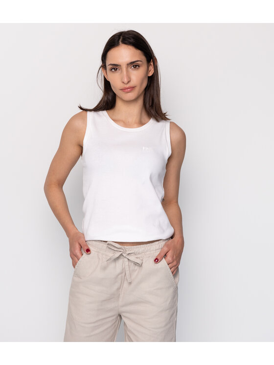 Lee Cooper Lee Cooper Spodnie materiałowe LIANA 3600 Beżowy Comfort Fit