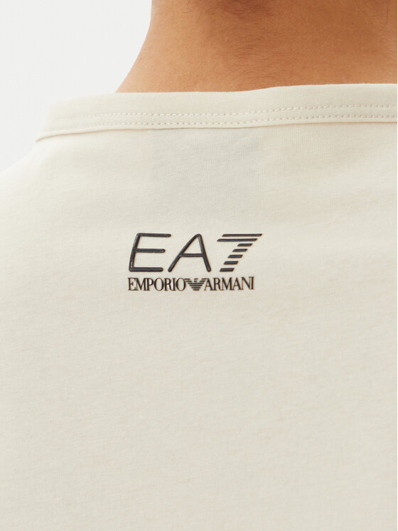 EA7 Emporio Armani EA7 Emporio Armani Majica 7W000098 AF12503 U1079 Bež Loose Fit