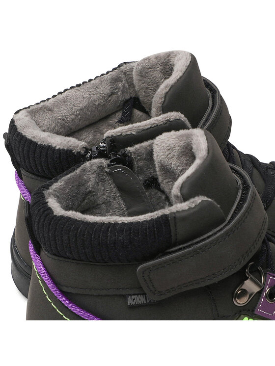 Action Boy Action Boy Sneakers AVO-191-328A Schwarz