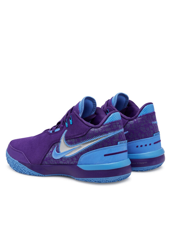 Nike Nike Buty do koszykówki Zm Lebron Nxxt Gen Ampd FJ1566 500 Fioletowy