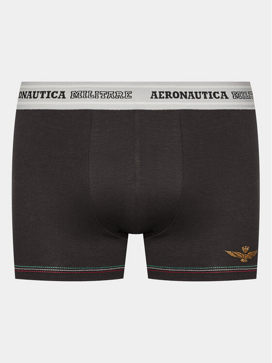 Aeronautica Militare Aeronautica Militare 2er-Set Boxershorts AM1UBX003 Schwarz