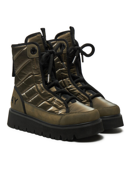 REPLAY REPLAY Черевики Melrose Lace Lace-Up GWF2H.000.C0012T Зелений