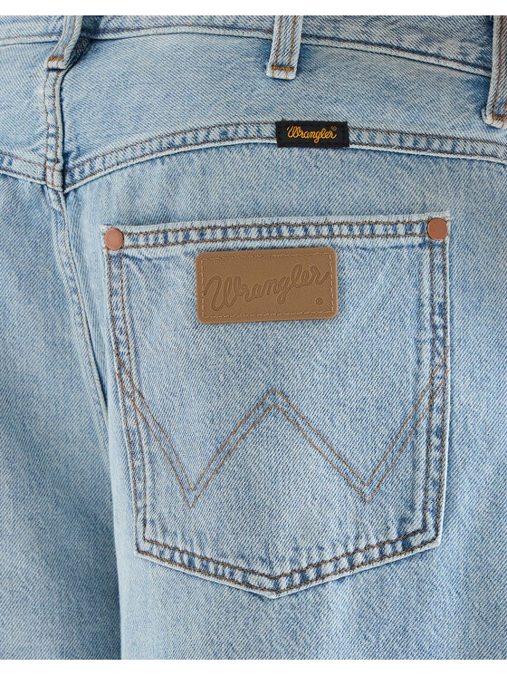 Wrangler Wrangler Szorty jeansowe JORT SHORTS Niebieski Oversize