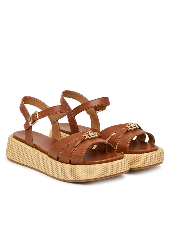 Tommy Hilfiger Tommy Hilfiger Sandali T3A2-34293-0326 Rjava