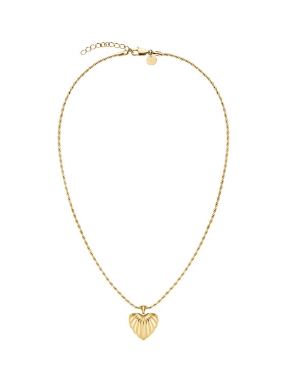 Rosefield Rosefield Naszyjnik Heart Collection Złoty