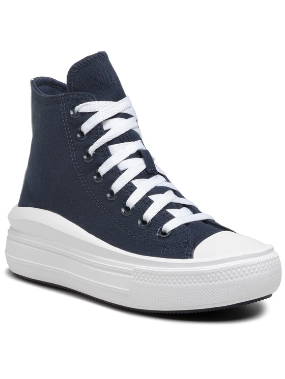 Converse Converse Plátenky Ctas Move Hi 570261C Tmavomodrá