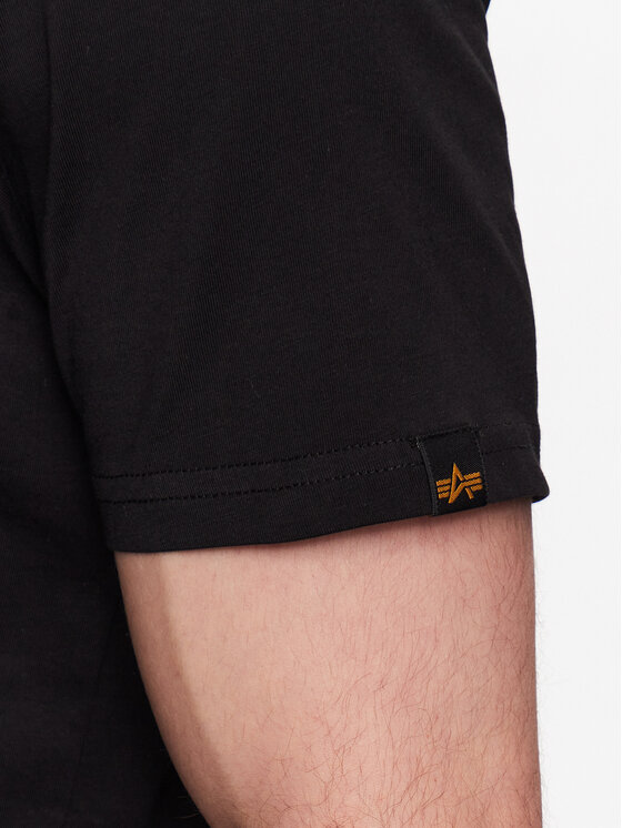 Alpha Industries Alpha Industries Majica Muhammad Ali Pop Art 136518 Črna Regular Fit