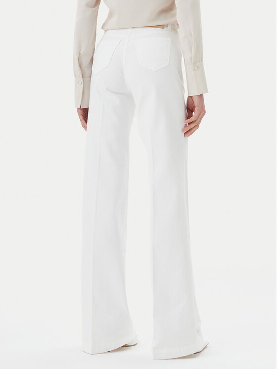 ViCOLO ViCOLO Farmer DD5144 Fehér Wide Leg