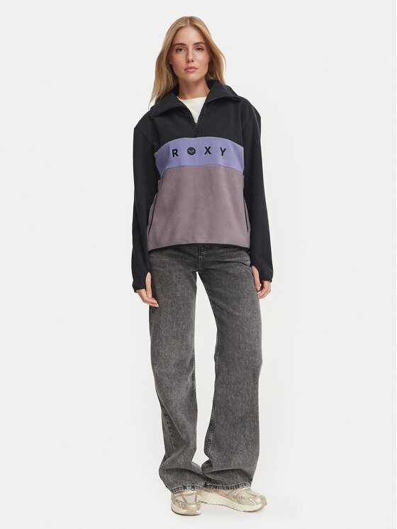 Roxy Roxy Fleece ERJFT05104 Μαύρο Regular Fit