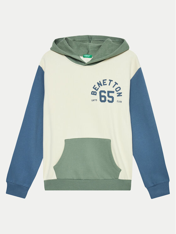 United Colors Of Benetton Mikina 3EB5C203U Farebná Regular Fit