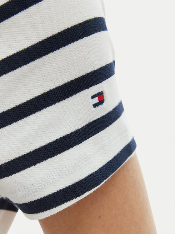 Tommy Hilfiger Tommy Hilfiger Tričko WW0WW49250 Écru Slim Fit