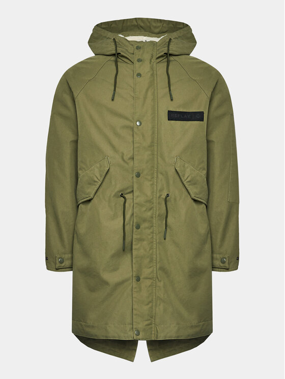REPLAY M8274a Parka Uomo (Pacco da 1