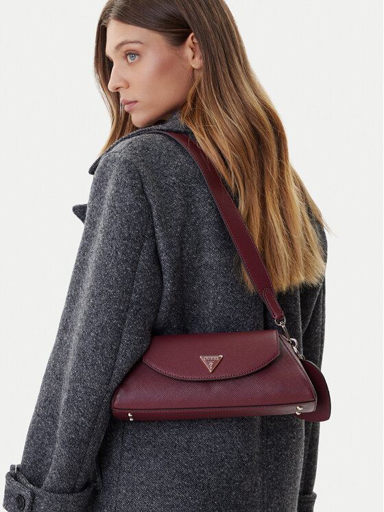Guess Guess Torebka Bolena HWZG92 07190 Bordowy