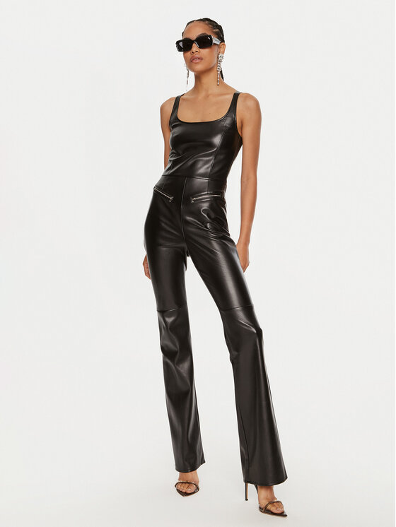 Patrizia Pepe Patrizia Pepe Ολόσωμη φόρμα 8T0041 E005 Μαύρο Slim Fit