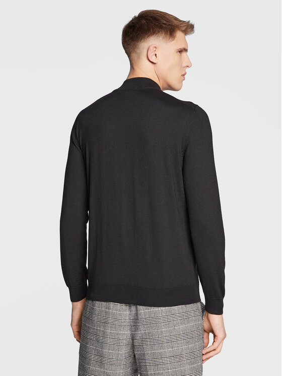 BOSS Boss Кардиган Balonso-L 50476347 Черен Regular Fit