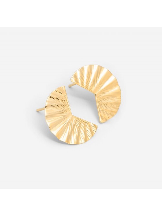 ANIA KRUK ANIA KRUK Kolczyki SMVKS2420Z Żółte złoto