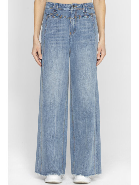 Deni Cler Milano Deni Cler Milano Jeansy T-DC-5228-E2-10-58-1 Niebieski Loose Leg