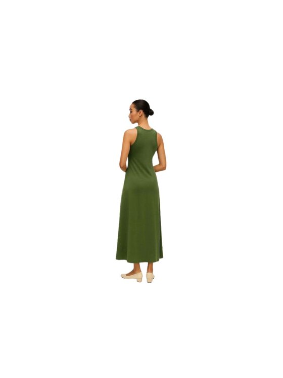 ONLY ONLY Vestito estivo Onlmay life ls long dress Verde Regular Fit