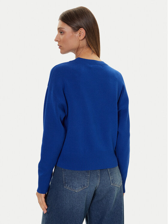 Vero Moda Vero Moda Pulover Gold Art 10332206 Modra Regular Fit