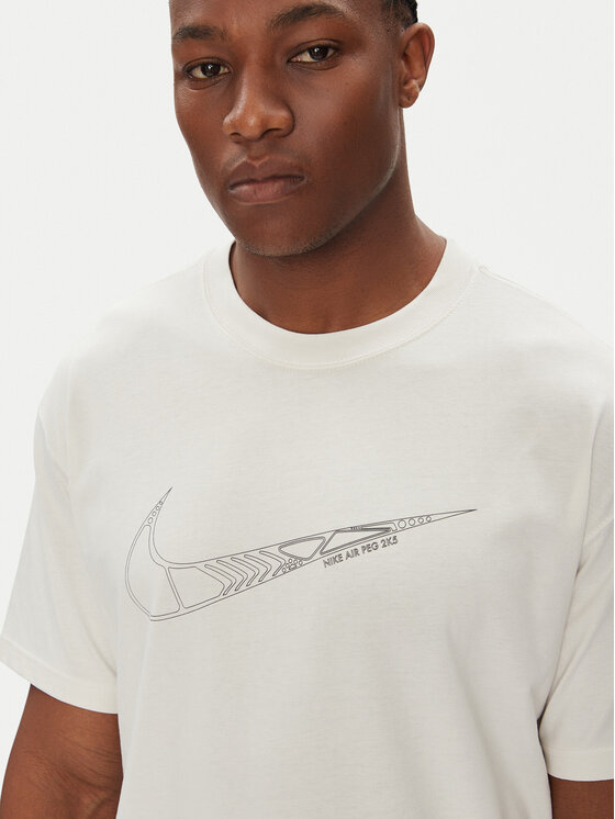 Nike Nike Marškinėliai HJ0746 Écru Regular Fit