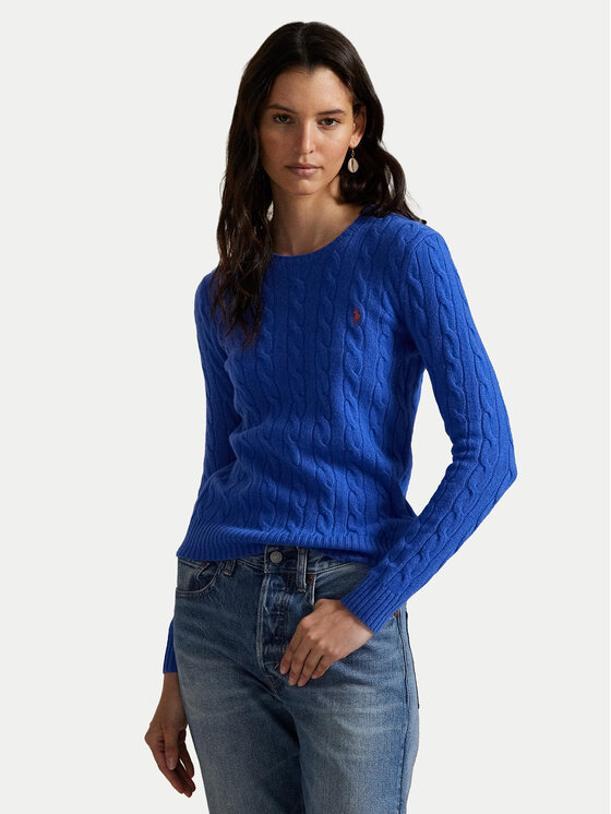 Polo Ralph Lauren Polo Ralph Lauren Sweater 211971865006 Kék Slim Fit