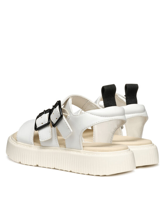 Geox Geox Sandały J Kodette Gir J55DBG 000BC C1000 S Biały