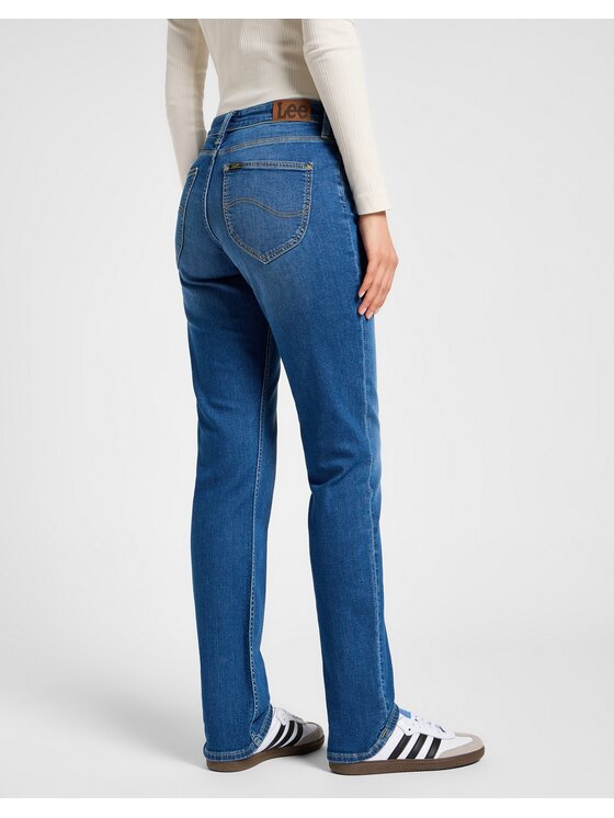 Lee Lee Jeans Marion Straight Blu Straight Leg