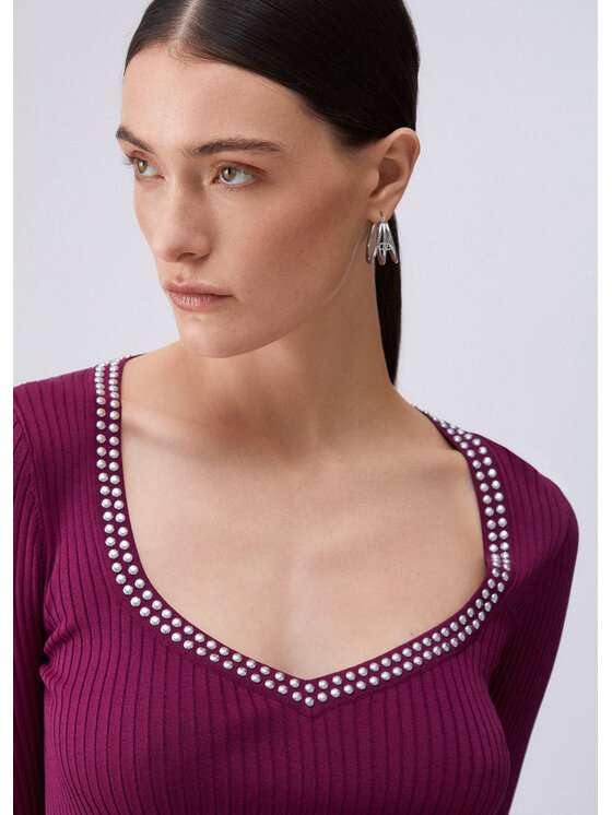 Liu Jo Liu Jo Maglione WA6074MS55N92428 Viola Regular Fit