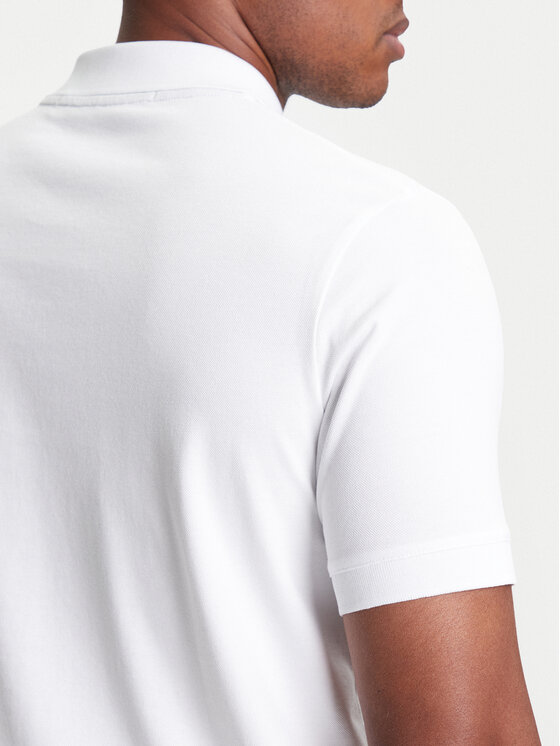 KARL LAGERFELD KARL LAGERFELD Polokošeľa 745022 553231 Biela Regular Fit