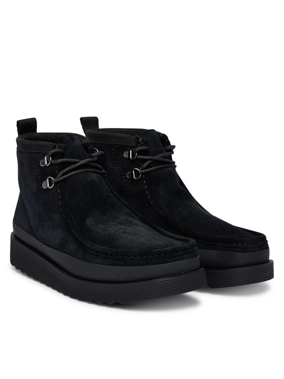 Clarks Clarks Чоботи WallabeeFTR2Hi 26183461 Чорний