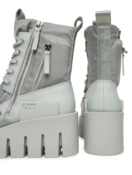 United Nude United Nude Trzewiki Grip Combat Lo 10961919165 Szary