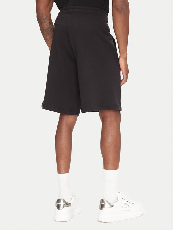 Just Cavalli Just Cavalli Sportiniai šortai 78OADT07 Juoda Regular Fit