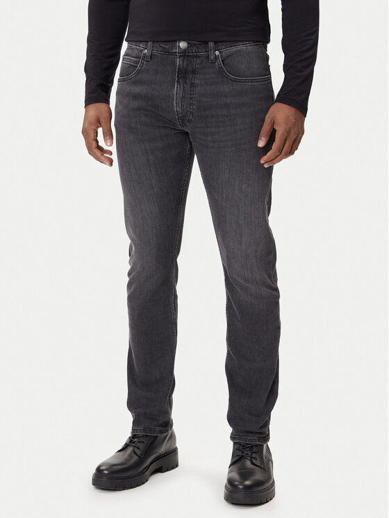 Lee Lee Jeansy Rider 112363851 Černá Slim Fit