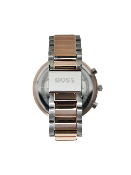BOSS BOSS Zegarek Andra 1502690 Srebrny