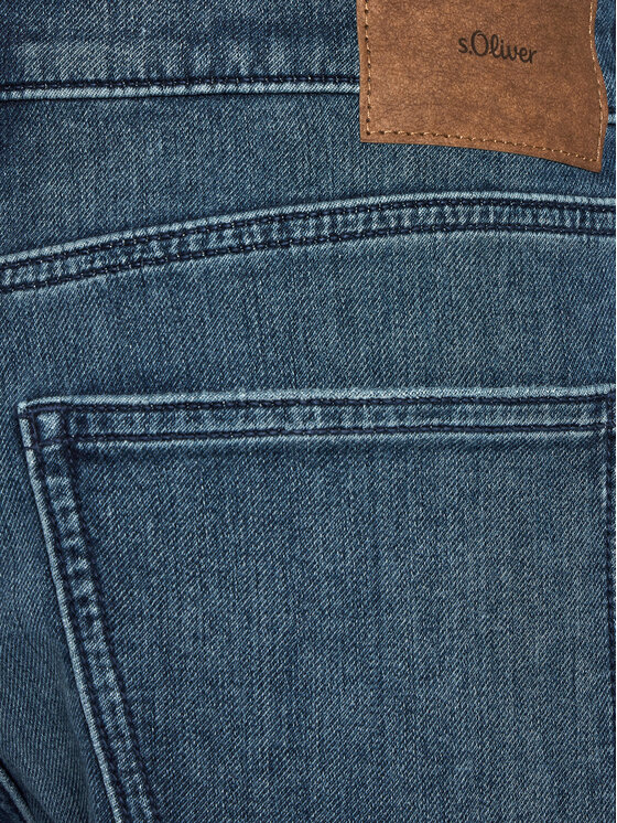 s.Oliver s.Oliver Pantaloni scurți de blugi 2142321 Albastru Regular Fit