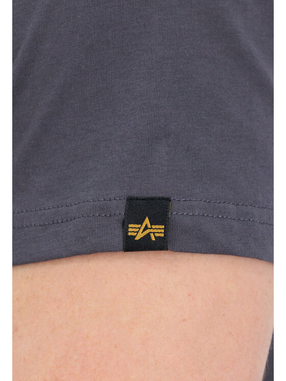 Alpha Industries Alpha Industries T-Shirt AI.128507-684-L Szary Basic Fit