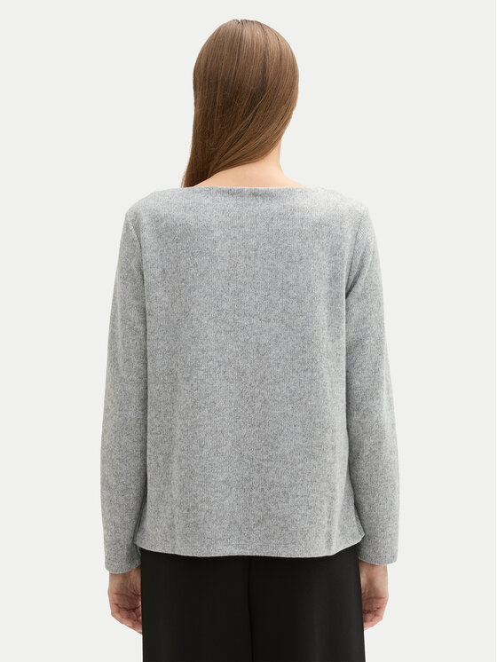 Tom Tailor Tom Tailor Megztinis 1043168 Pilka Regular Fit