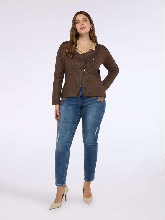 Fiorella Rubino Fiorella Rubino Maglione M061L008324N0V2 Marrone Regular Fit