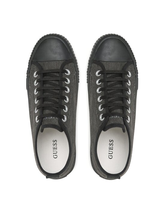 Guess Guess Teniși New Winners Low FM6NWL ELE12 Negru