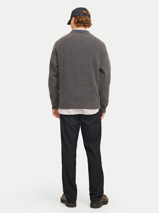 Jack & Jones Jack & Jones Chinosy Kane Edwin 12268303 Czarny Relaxed Fit